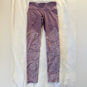 Under Armour Women's Purple Patterned Leggings